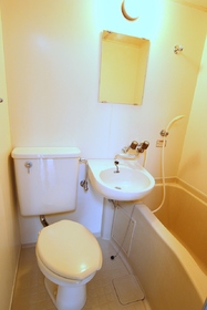 Bath. 3-point unit bus