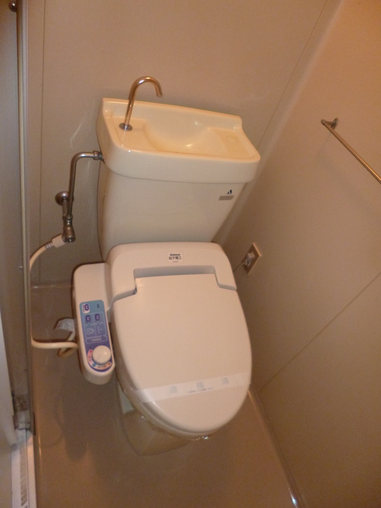 Toilet. Washlet with