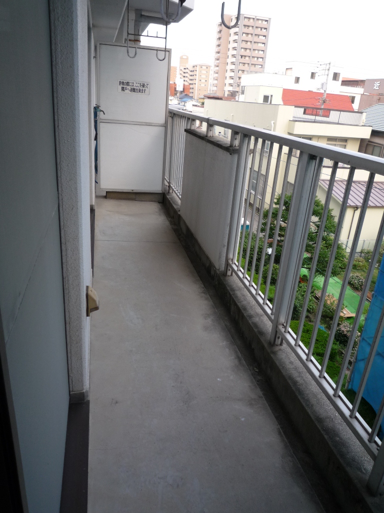 Balcony. Day is good