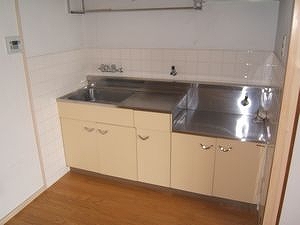 Kitchen. Large kitchen as a room. Storage is also not troubled.