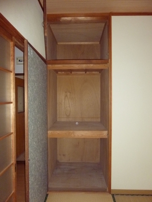 Living and room. Japanese-style storage