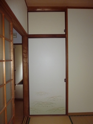 Living and room. Japanese-style storage
