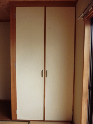 Living and room. Japanese-style storage