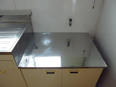 Kitchen. Gas stove Storage