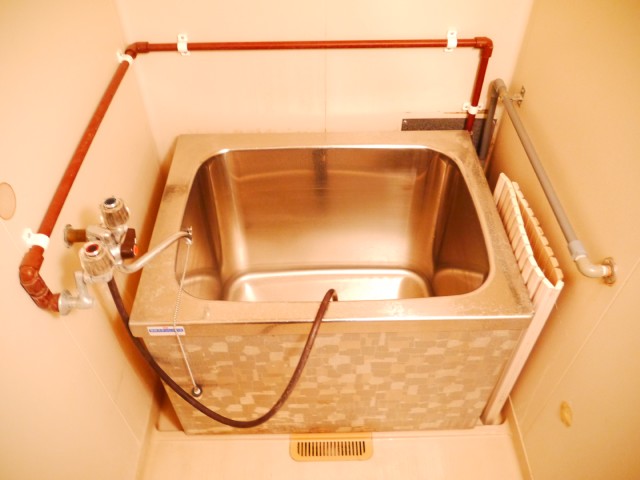 Bath. It comes with a shower.