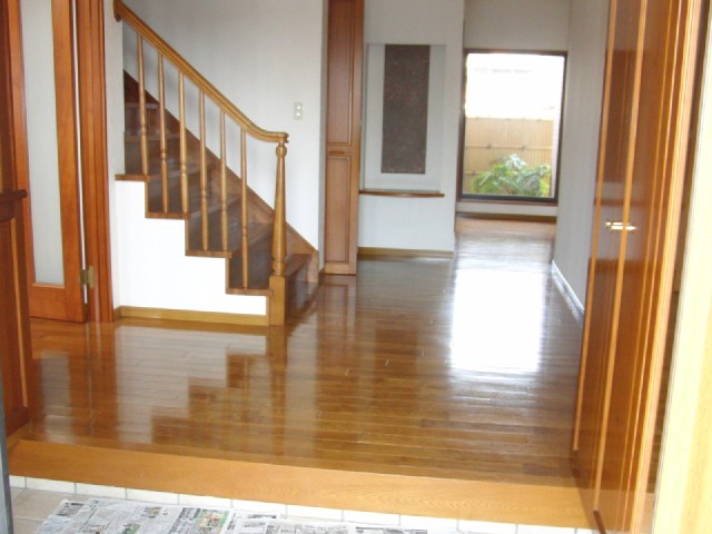 Other room space. Entrance is a before photo of