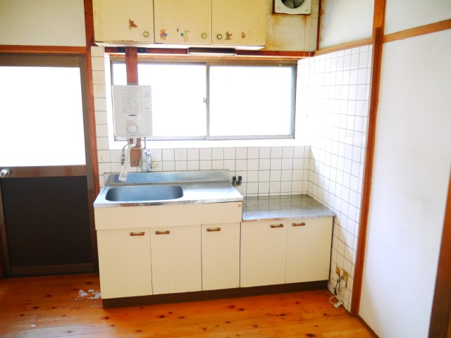 Kitchen. It is a photograph of the kitchen.