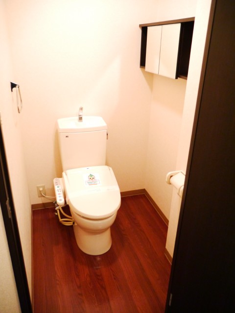 Toilet. With Washlet