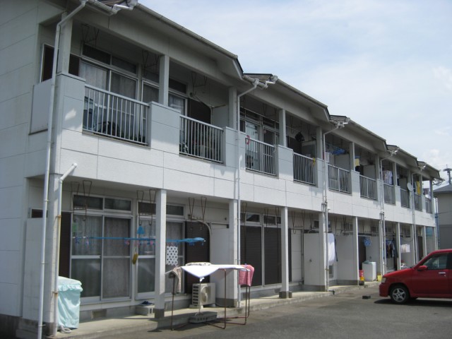 Building appearance. Another angle appearance of