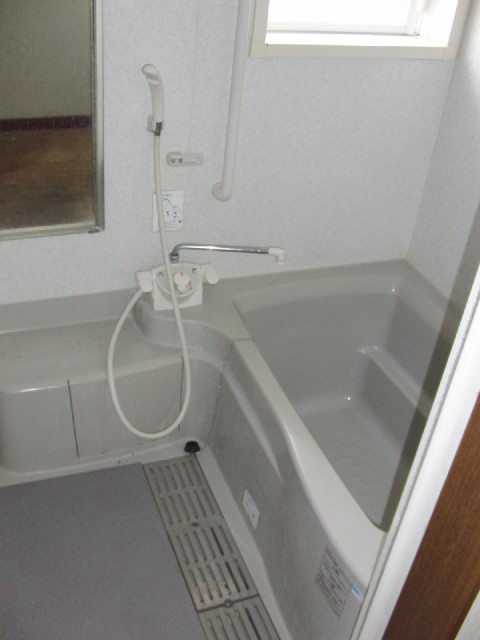 Bath. The window also there is also a mirror