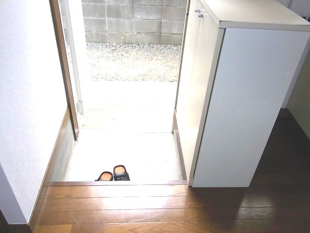 Entrance. Entrance with cupboard