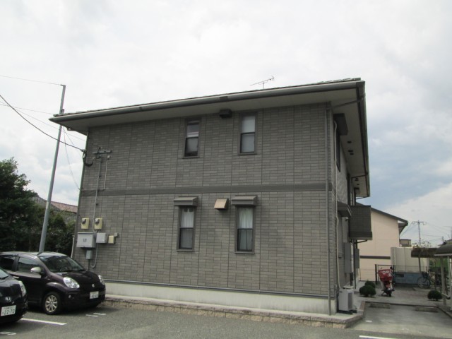 Building appearance. Another angle appearance of