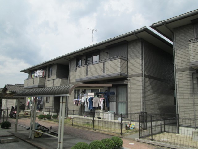 Building appearance. Another angle appearance of