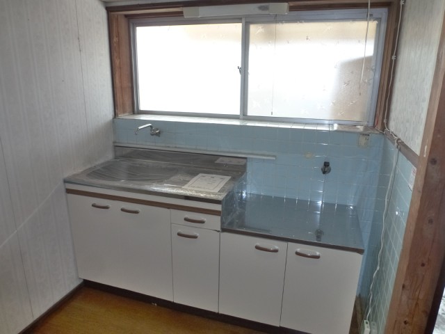 Kitchen. Window with a kitchen