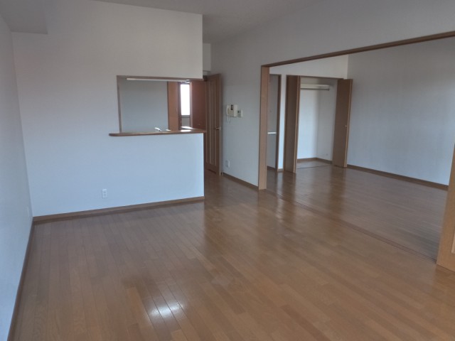 Other room space. The opening of the Western-style room and living room