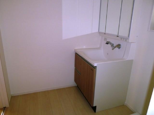 Wash basin, toilet. The same type