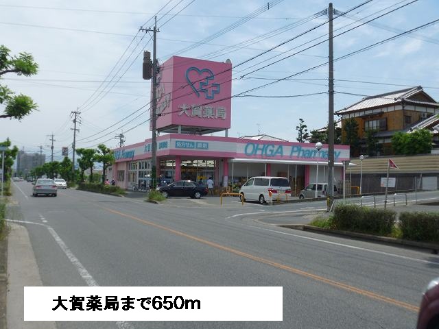 Dorakkusutoa. Oga 650m until the pharmacy (drugstore)