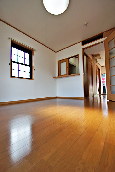 Living and room. Western style room