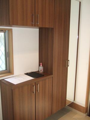 Entrance. Storage capacity is rich shoes cloak (^_^) from sandals to boots / You Katazuki entrance around the neat (* ^ _ ^ *)