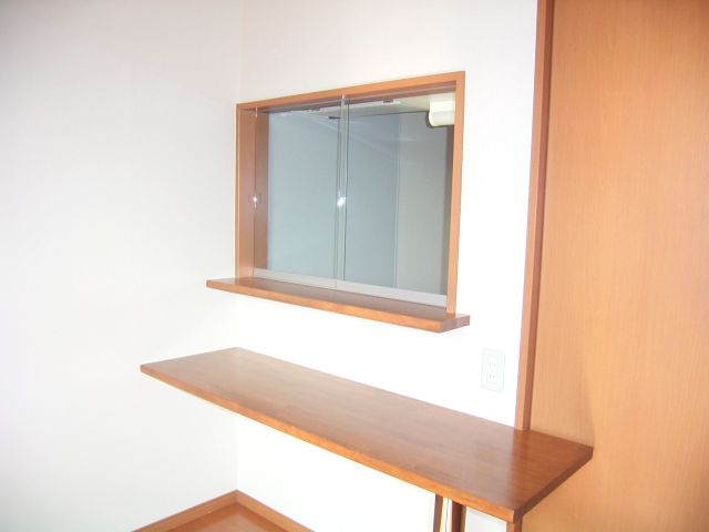 Other room space. Counter Kitchen