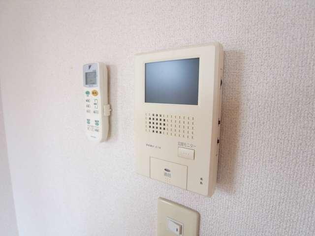Security. Monitor with intercom