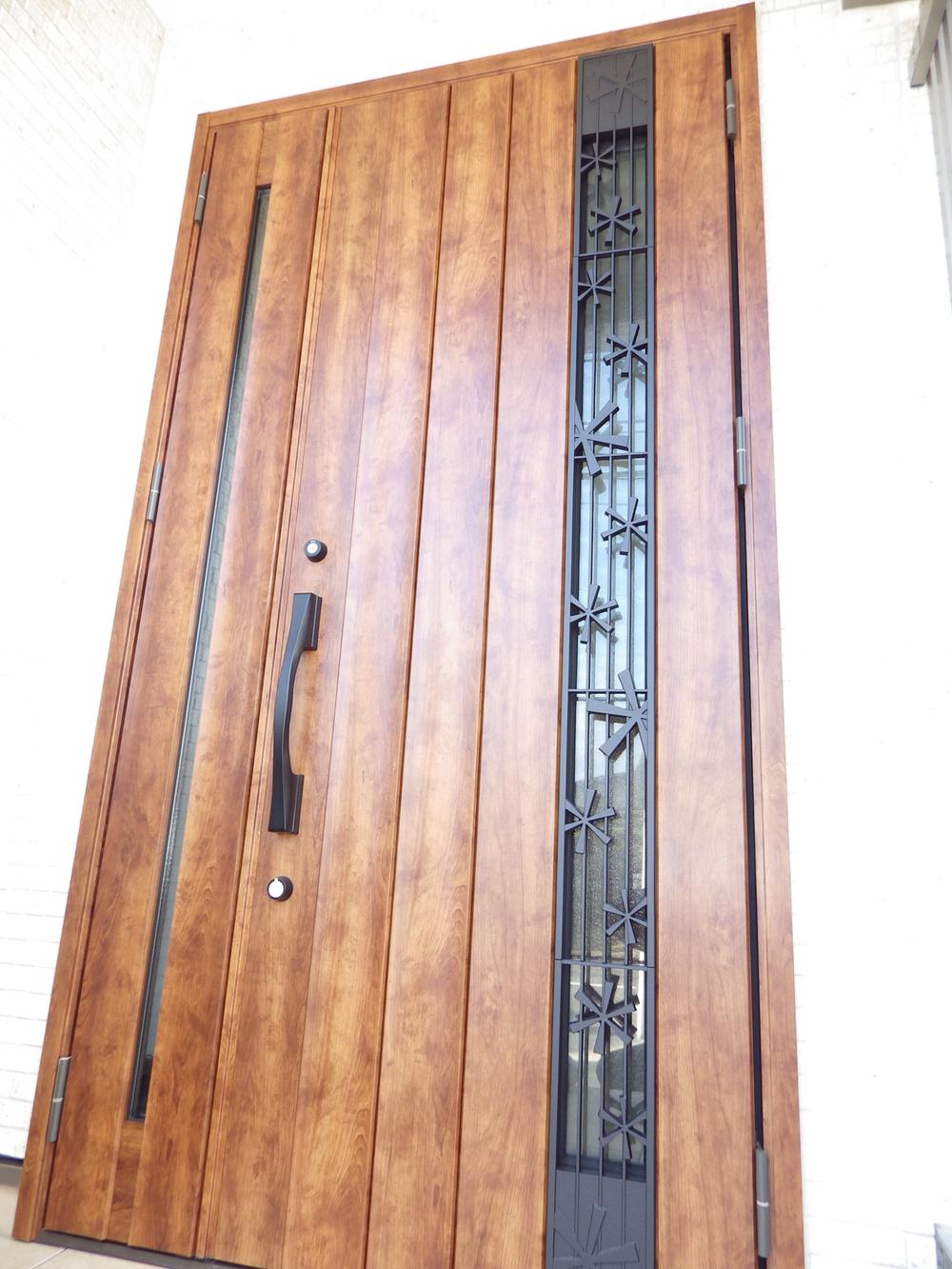 Entrance. Stylish entrance door