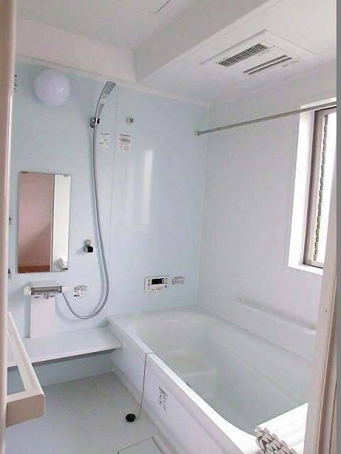 Bathroom. With bathroom heating dryer!