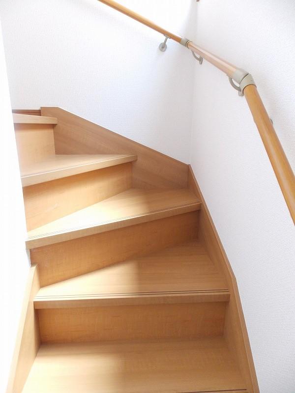 Same specifications photos (Other introspection). Staircase space You told us everyone! (^^)! (^_^) And "it's happy with handrails" / ~