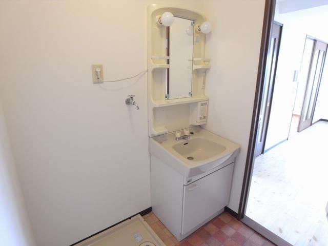 Washroom. Wash basin