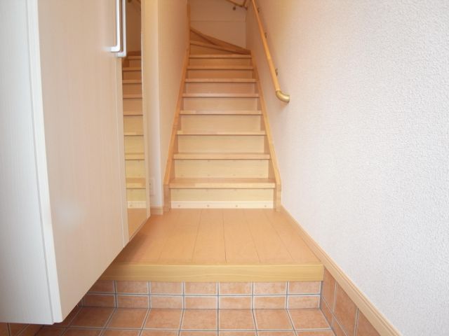 Entrance. It is a Staircase