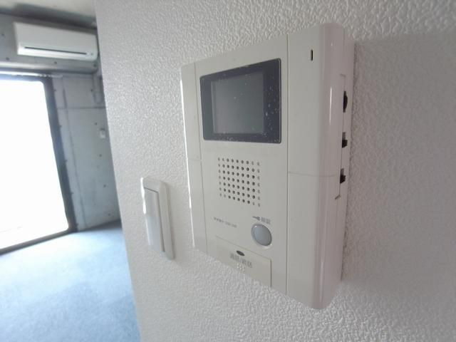 Security. With television monitors Hong