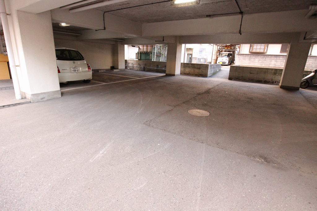 Parking lot. Parking lot