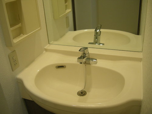 Washroom. Wash basin