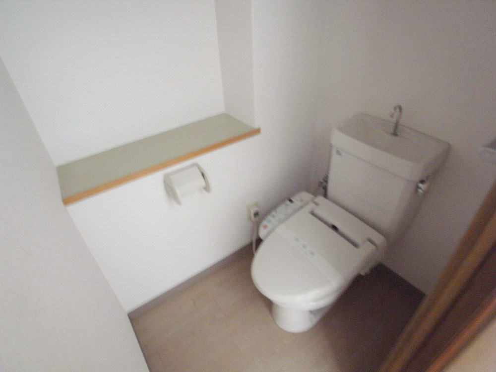 Toilet. With Washlet
