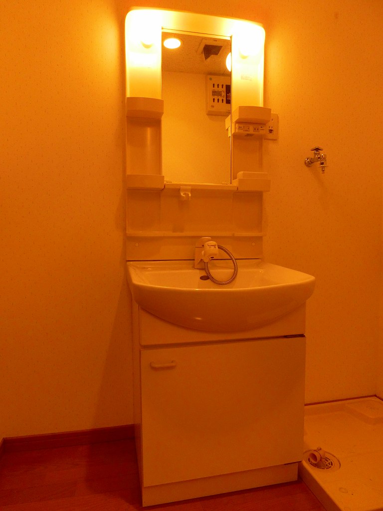 Washroom. Shampoo dresser equipped