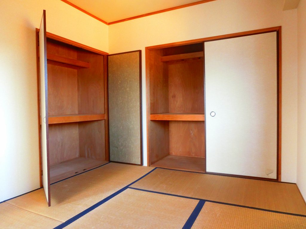 Other room space. Also closet storage is two places in the Japanese-style room.