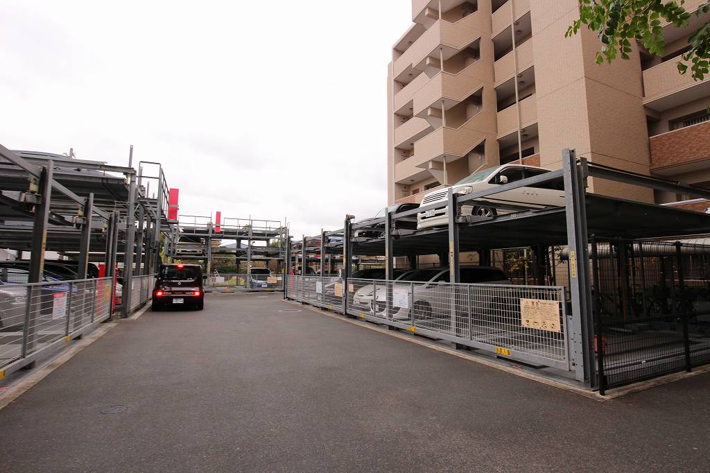 Parking lot. Parking lot