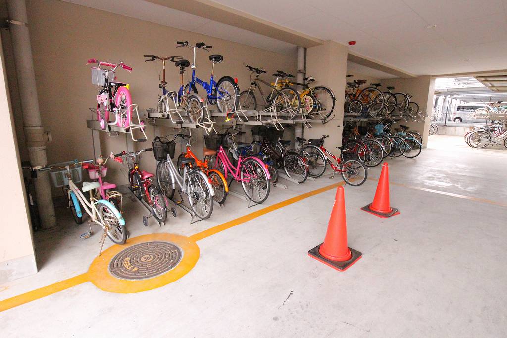 Other common areas. Bicycle-parking space