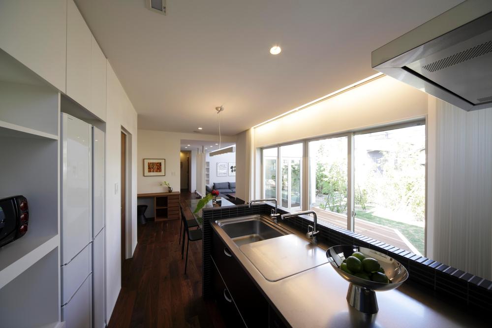 Model house photo. Model house