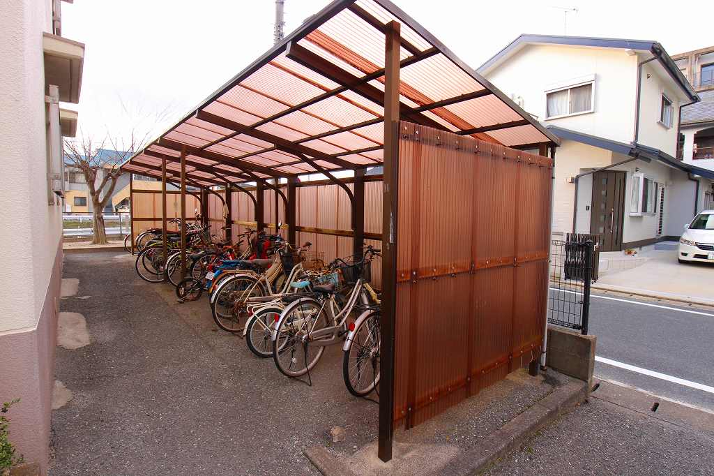 Other common areas. Bicycle-parking space