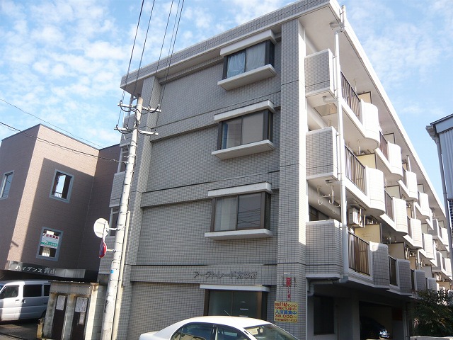 Building appearance. Firm reinforced concrete