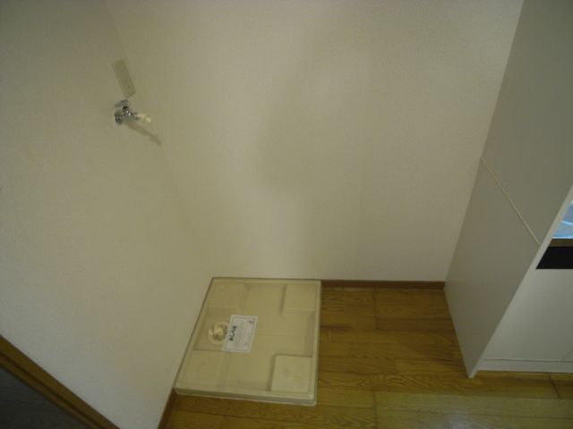 Other room space. It is indoor washing machine Storage.