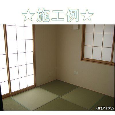 Non-living room. Example of construction