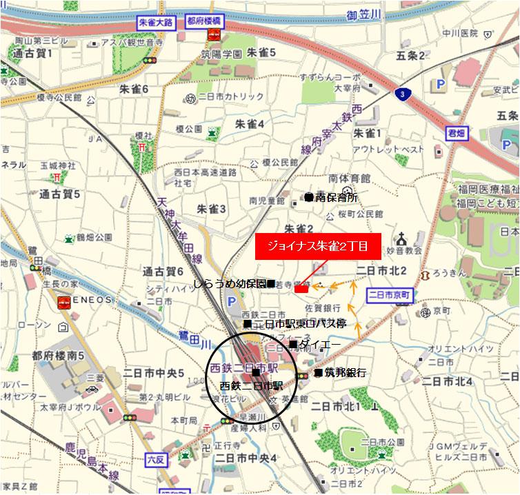 Local guide map. Please feel free to contact us.