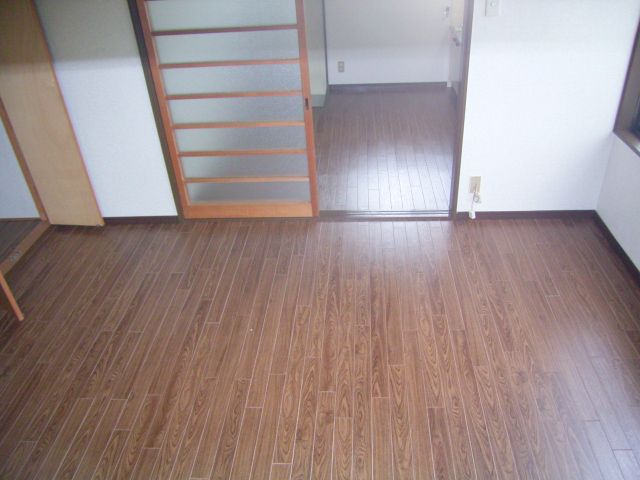 Living and room. Flooring