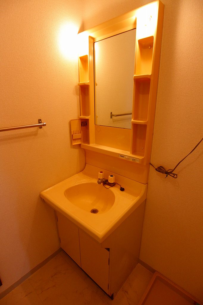 Washroom. Independent wash basin