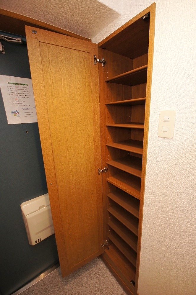 Entrance. Of large capacity shoes BOX!