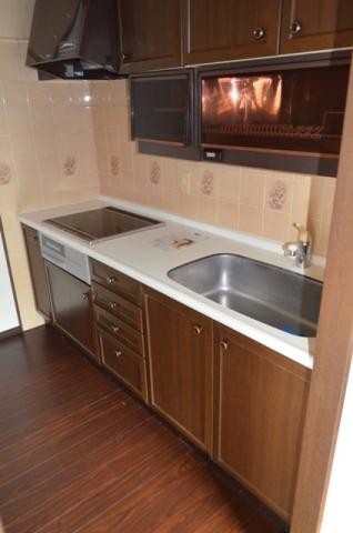 Kitchen. The kitchen is semi-independent type