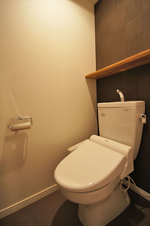Toilet. Toilet (with washlet)