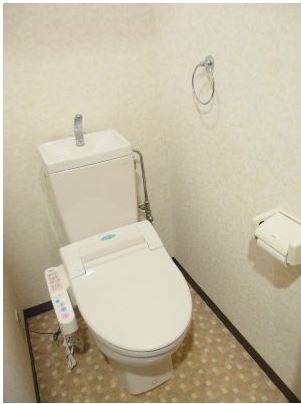 Toilet. Washlet equipped